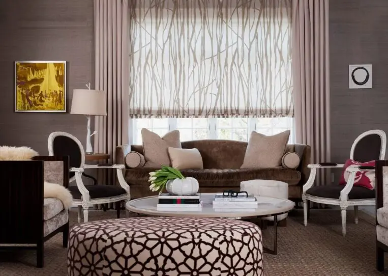 living room curtains dubai
