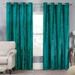 Green Velvet Curtains