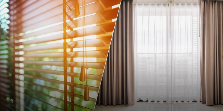 Curtains VS Blinds 