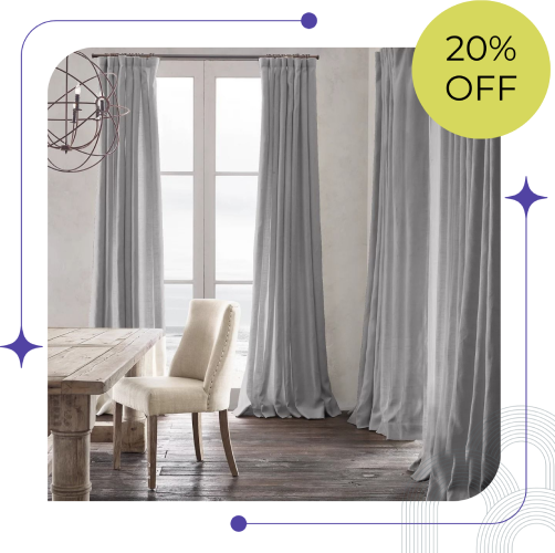Superior Benefits You Receive From Our Linen Curtain Designs