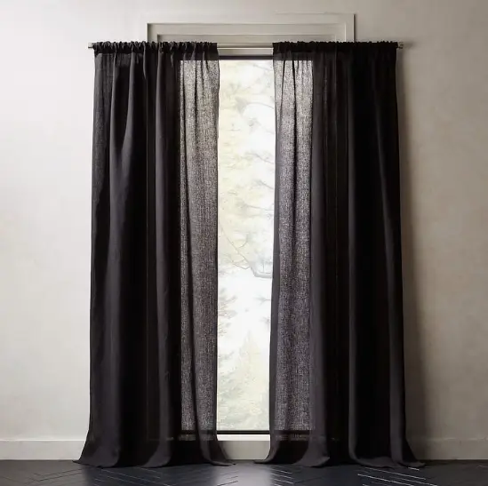 black linen