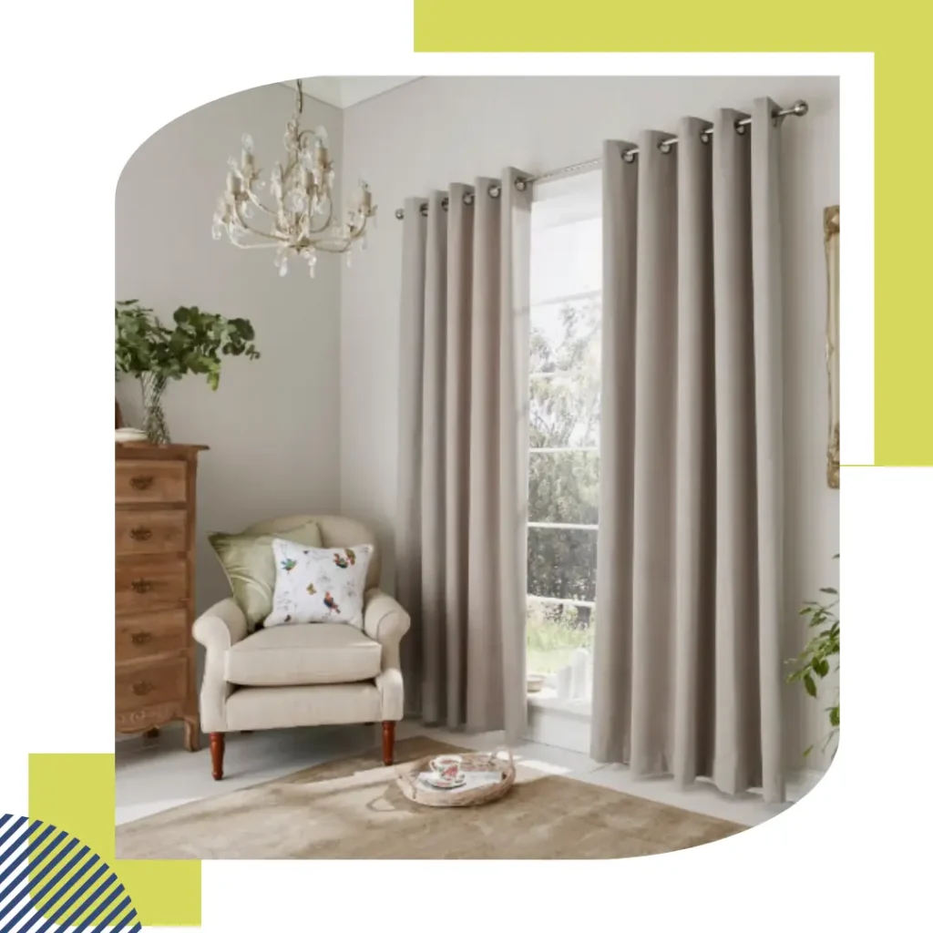 Luxury Eyelet Curtains Dubai Collection