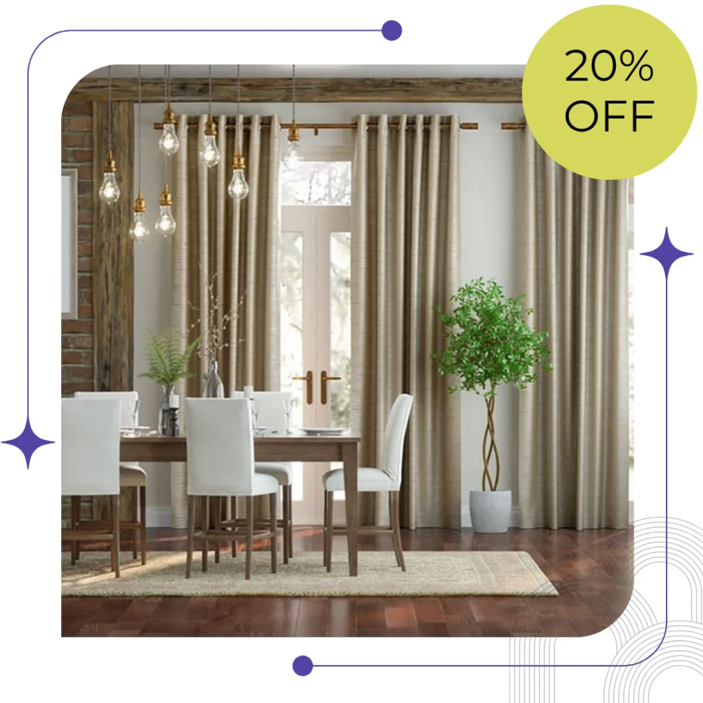 Luxury Silk Curtains Dubai with Elegant Designs