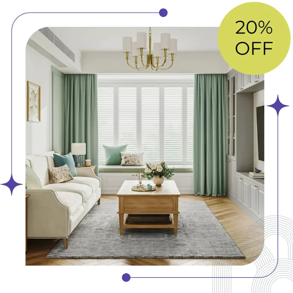 Living Room Curtains Dubai – Add Comfort and Style to Your Home