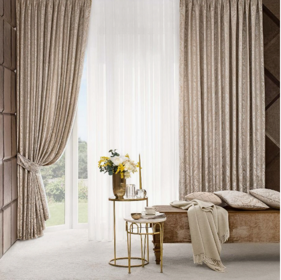Living room curtains Dubai