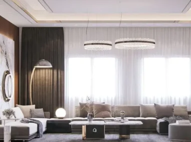 Soft Velvet Drapes Dubai