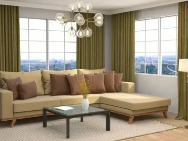 Elegant Velvet Curtains Dubai