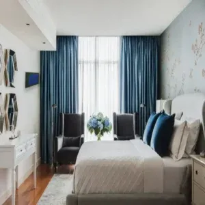 Luxury bedroom Curtains Dubai