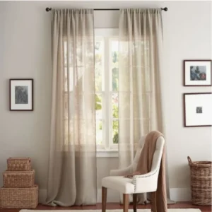 linen curtains Dubai