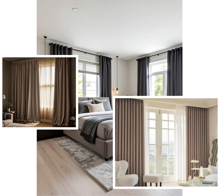 100% Blackout Curtains – Complete Privacy & Total Light Blockage