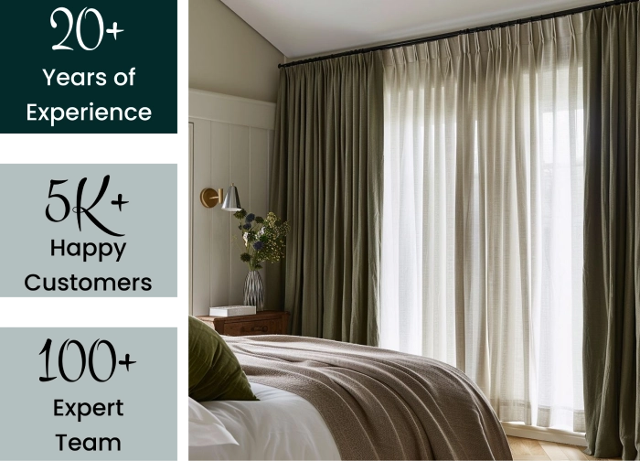 Bedroom curtains UAE