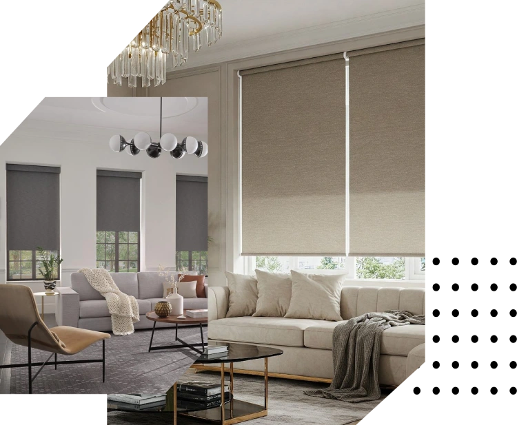 Durable blackout window treatments for privacy and energy saving