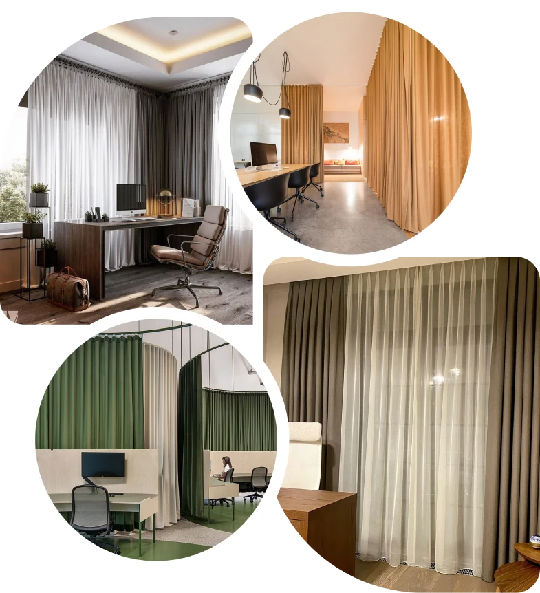 Curtains for office Dubai