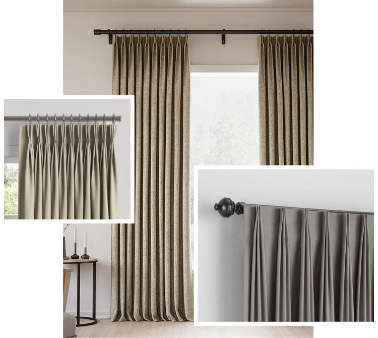 Elegant curtain styles Dubai