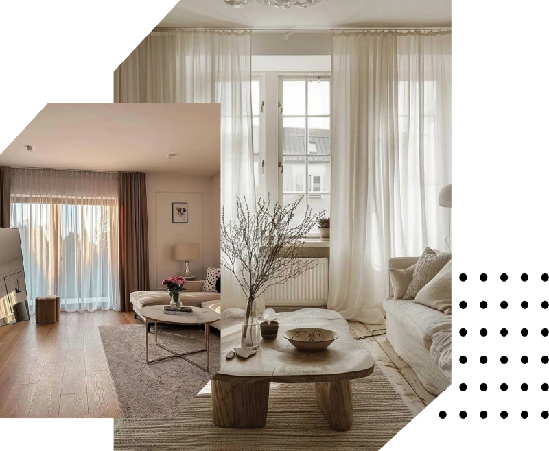 Lightweight sheer curtains Dubai