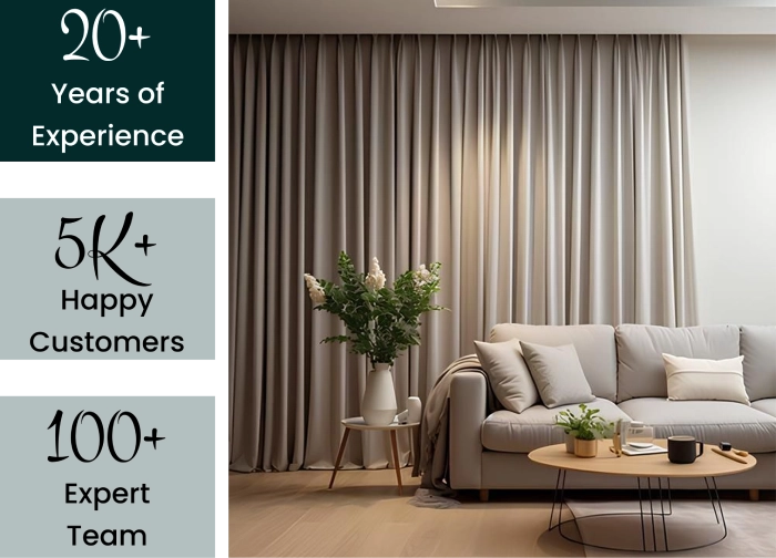 Linen curtains Dubai
