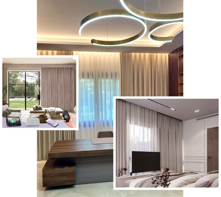 Motorized Window Curtains in Dubai – Smart & Remote Control Curtain Solutions
