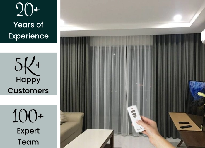 Motorized curtains Dubai