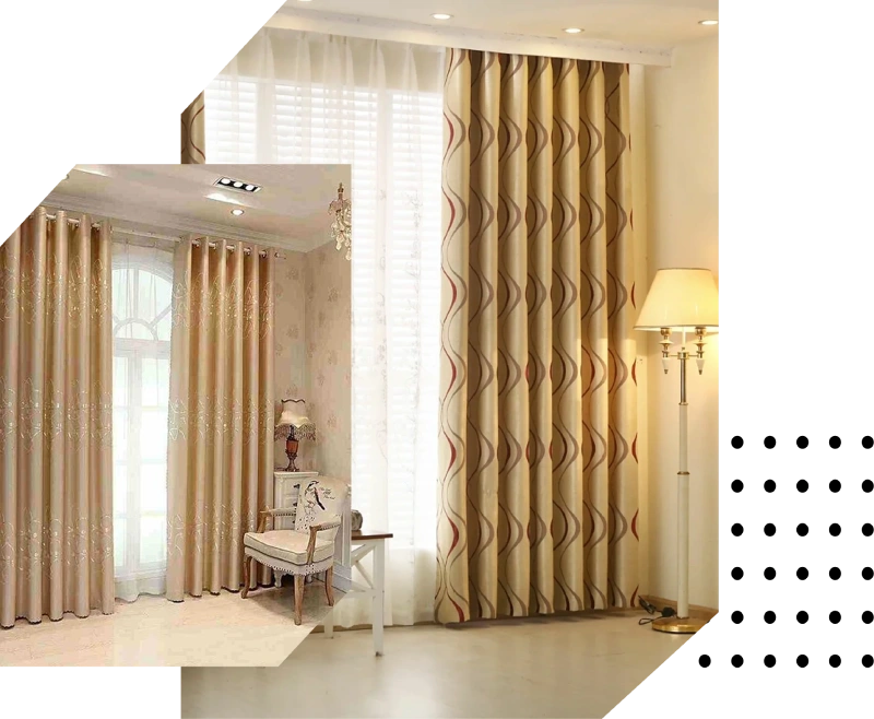 Residential curtains Dubai
