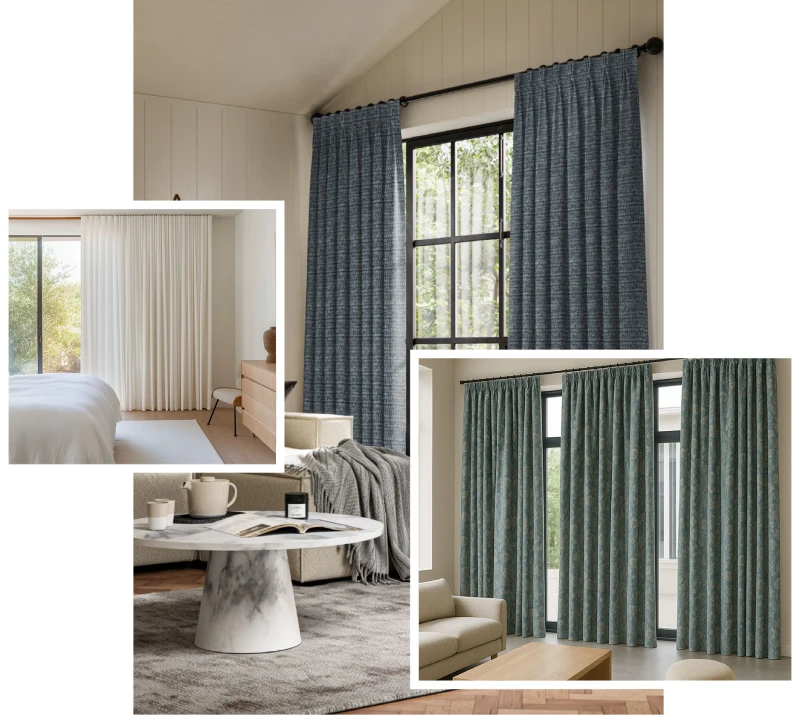 Tailor made curtains Dubai