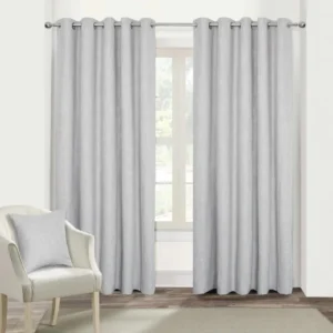 Grey Luminous Curtains