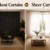 Blackout Curtains Vs Sheer Curtains