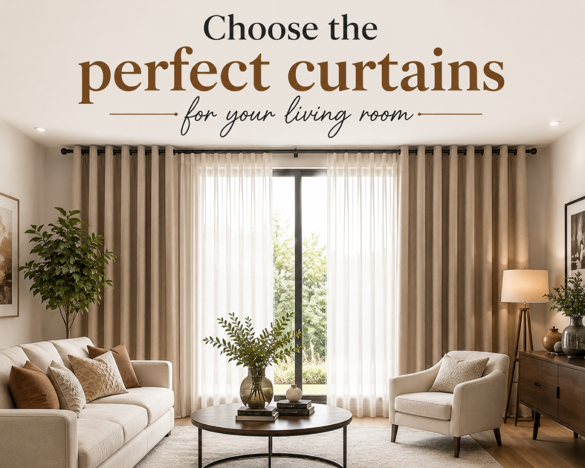 Choose the Perfect Curtains for Living Room
