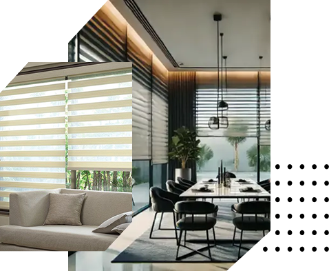 Stylish duplex Blinds Dubai