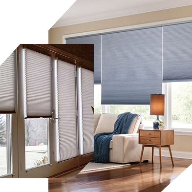 custom honeycomb blinds Dubai