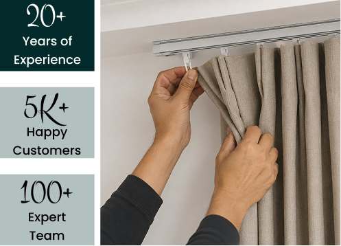 Curtain Installation Dubai
