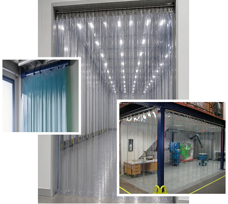 Transparent PVC curtains Dubai