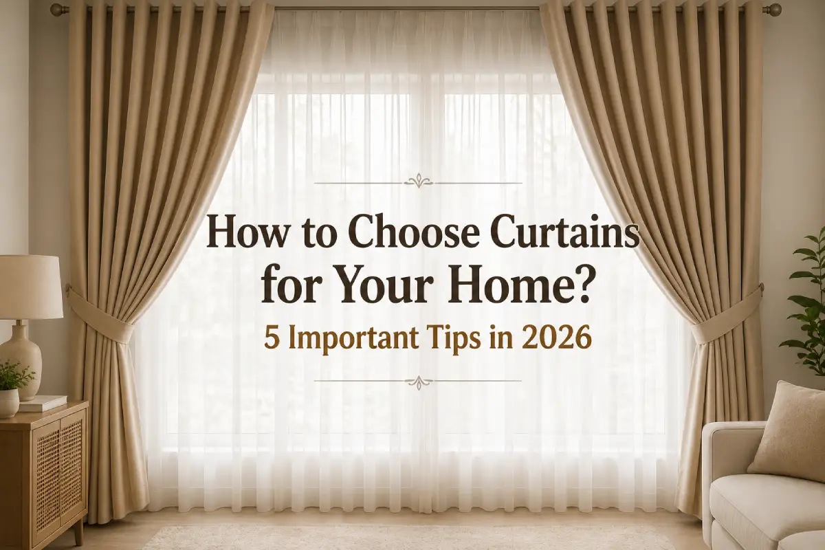 How to Choose Curtains for Your Home? 5 Important Tips in 2026 1 How to choose curtains for your home