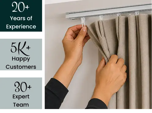 Curtain installation Dubai