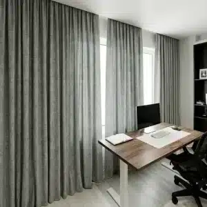 Elegant Office Room Drapes
