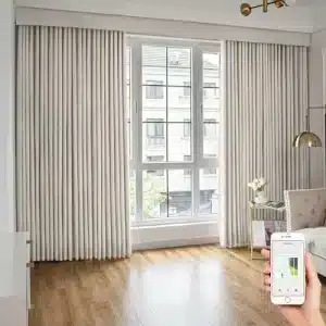 Fade-Resistant Motorized Curtain