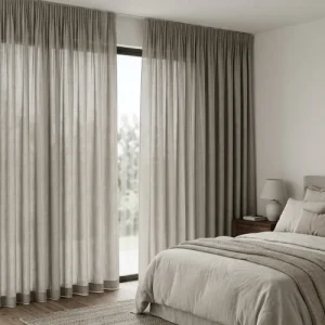Voile Bedroom Sheer Curtains